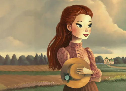 Ilustración de portada Anne