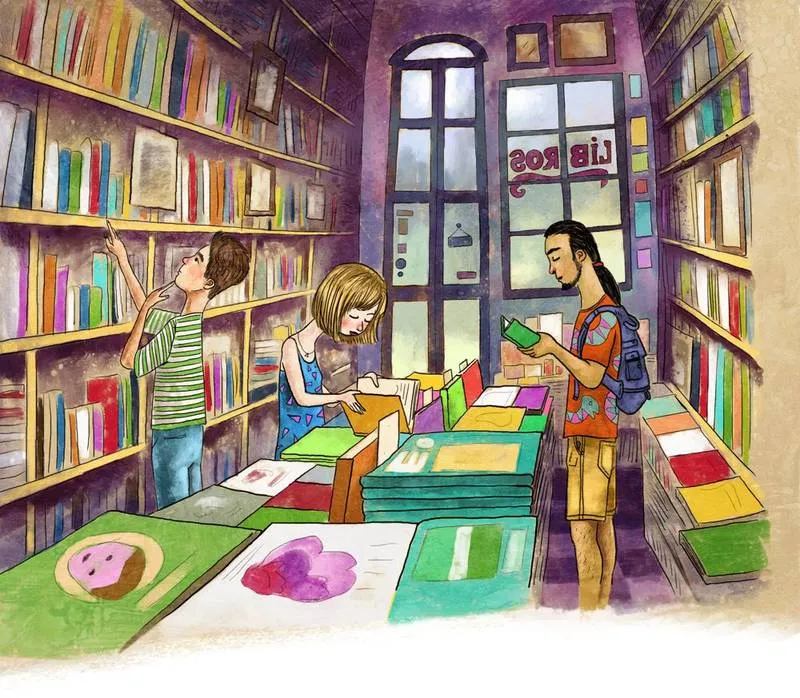 Ilustración de educativa