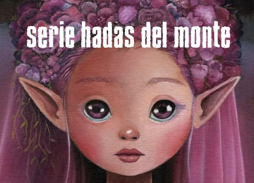 Ilustración de serie Hadas del monte