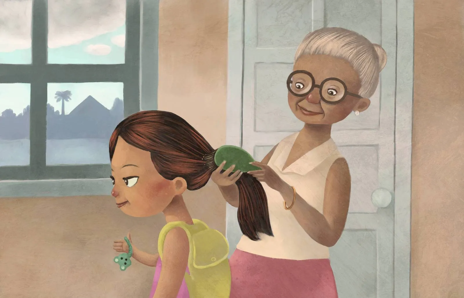 Ilustración de mi abuelita