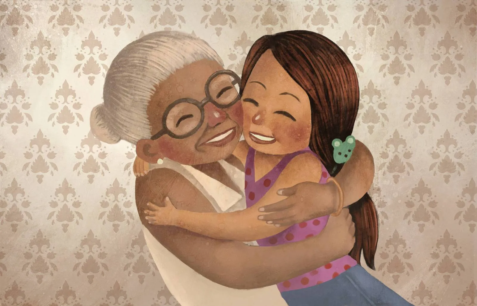 Ilustración de mi abuelita