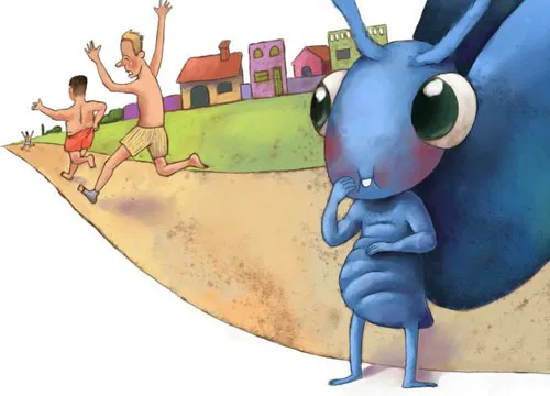 Ilustración de polilla feroz portada
