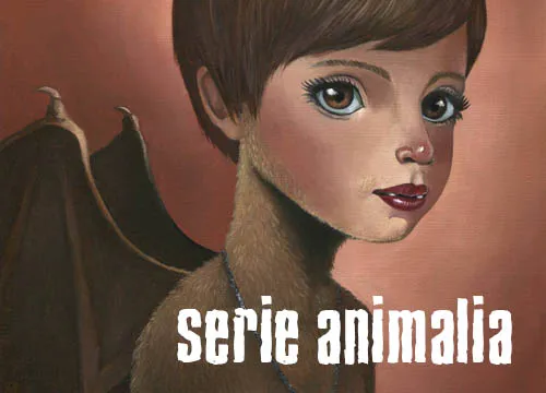 Ilustración de serie animalia portada