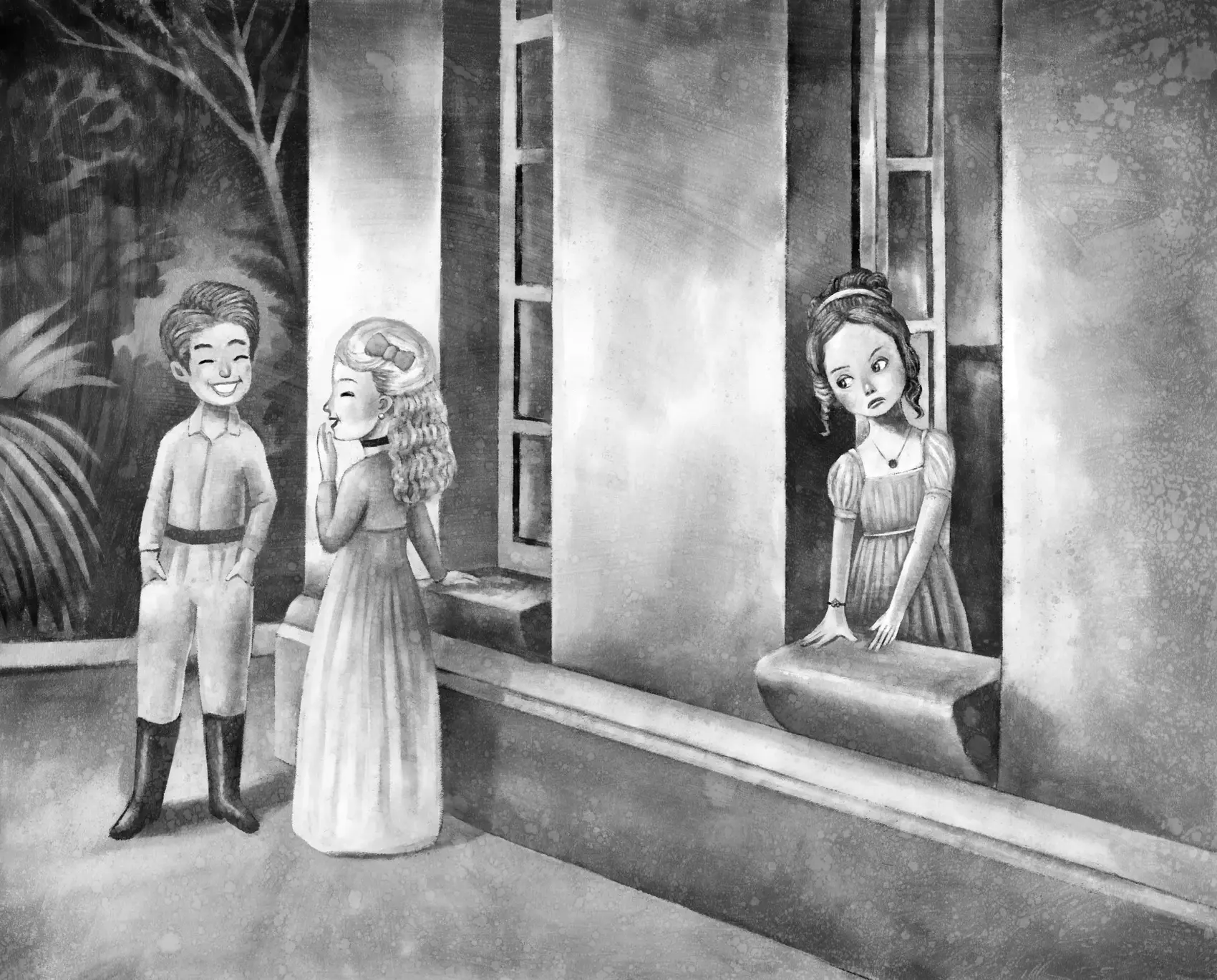 Ilustración de amelia